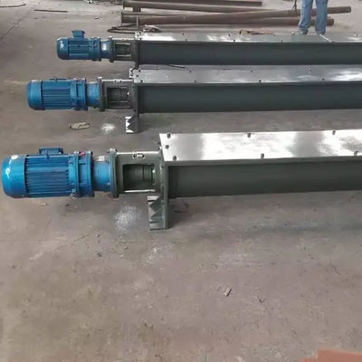 Băng tải trục vít dạng viên không trục bằng thép không gỉ Máy khoan xoắn ốc xi măng