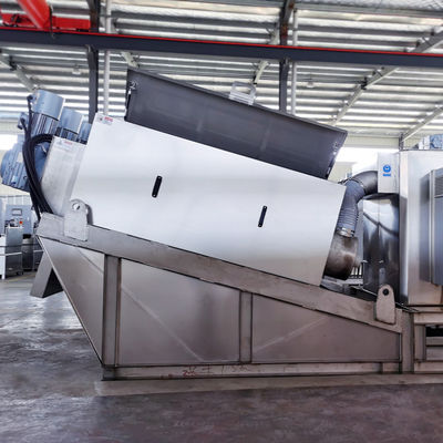 Máy ép trục vít Thiết bị khử nước bùn Máy khử nước Volute tự động