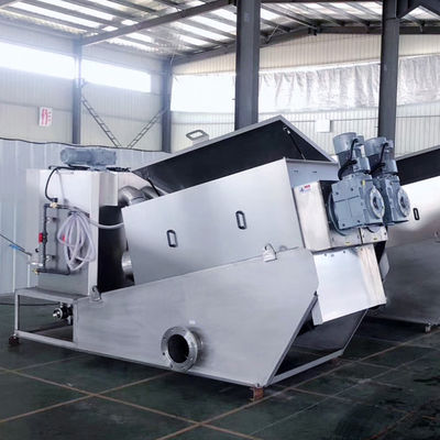 Máy ép trục vít Thiết bị khử nước bùn Máy khử nước Volute tự động