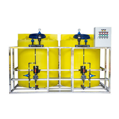 Hệ thống định lượng tự động PAC/PAM được tích hợp để hòa tan định lượng và khuấy