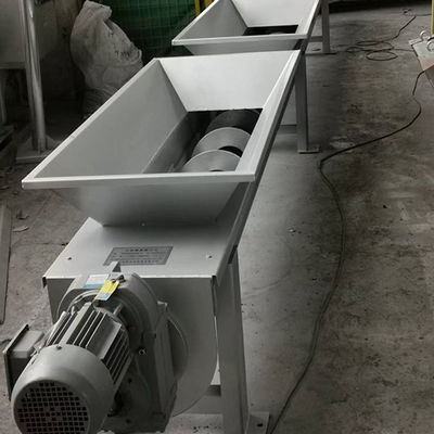 Băng tải trục vít xi măng SS hình chữ U không trục cho thức ăn chăn nuôi Vôi than nghiền thành bột