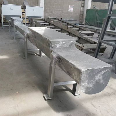 Băng tải trục vít xi măng SS hình chữ U không trục cho thức ăn chăn nuôi Vôi than nghiền thành bột