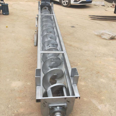 Máy băng tải trục vít bột không trục loại U SS316L 1-10t / h