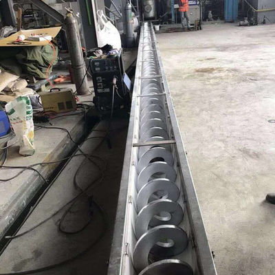 Máy băng tải trục vít bột không trục loại U SS316L 1-10t / h