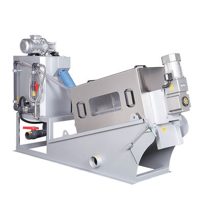 Thiết bị khử nước bùn xoắn ốc 304SS hoàn toàn tự động 30-50kg / h