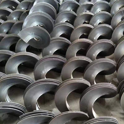 Máy băng tải trục vít không trục hình chữ U bằng thép không gỉ 304 Chiều dài 1 ~ 20m
