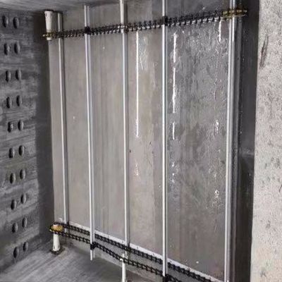 Hệ thống máy cạo bùn tấm xích SS304 Nhà máy xử lý nước thải dài 18m