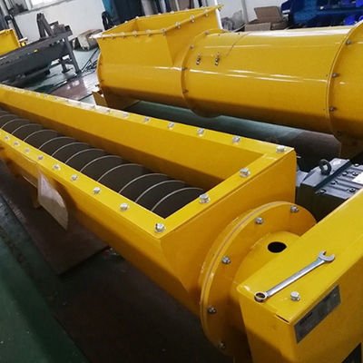 Băng tải trục vít không trục 1-40m Băng tải trục vít Auger để vận chuyển bùn thải dầu