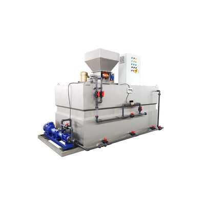 Máy định lượng hóa chất 6000L Hệ thống định lượng polymer 2.2KW để xử lý nước thải