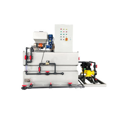 Máy định lượng hóa chất 6000L Hệ thống định lượng polymer 2.2KW để xử lý nước thải