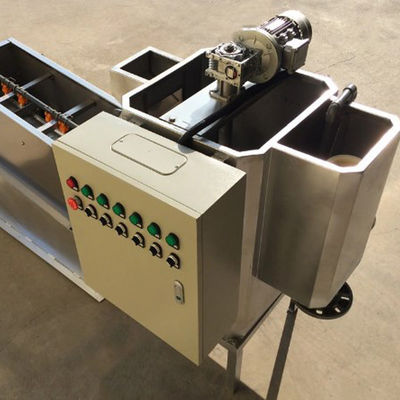 Máy ép bùn trục vít SS304 / 316 Máy chạy tự động 2.25kw
