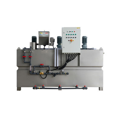 Hệ thống định lượng hóa chất polymer PAM PAC Máy định lượng bột 250L ~ 10000L