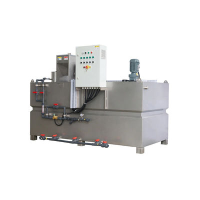 Hệ thống định lượng hóa chất polymer PAM PAC Máy định lượng bột 250L ~ 10000L