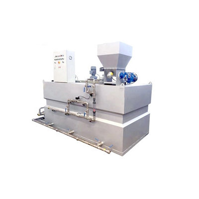 Hệ thống định lượng hóa chất polymer PAM PAC Máy định lượng bột 250L ~ 10000L