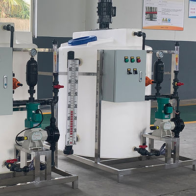 Hệ thống định lượng nước tuần hoàn làm mát bằng hóa chất tự động 5000l / H