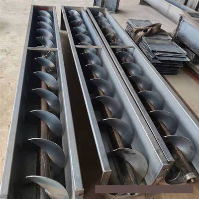SS316 U Máng thép không gỉ Băng tải xoắn ốc Băng tải Auger bột 1 ~ 100m