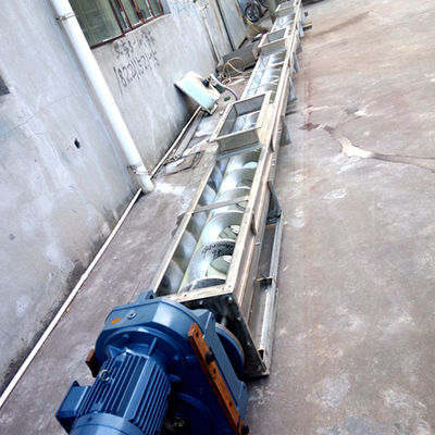 SS316 U Máng thép không gỉ Băng tải xoắn ốc Băng tải Auger bột 1 ~ 100m