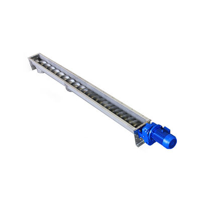 Băng tải trục vít nghiêng Ss di động 30t/H Băng tải trục vít bùn U Groove