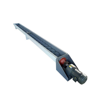 Chiều dài 1 ~ 100m Băng tải trục vít không trục bằng thép carbon tự động cho bột hạt xi măng