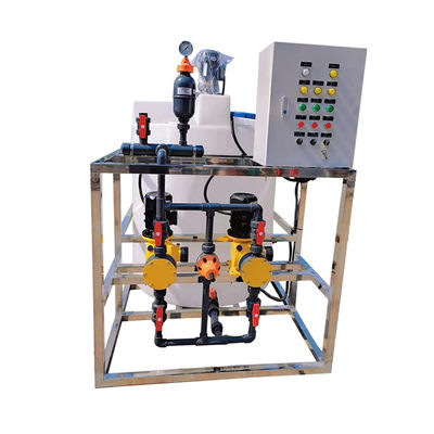 CE ISO 250L ~ 10000L Máy định lượng hoàn toàn tự động Hệ thống định lượng chất keo tụ PAC/PAM