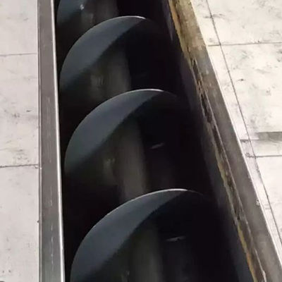 5t/H SS316 Máy khoan bùn Băng tải trục vít không trục để xử lý nước thải nhuộm