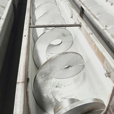 5t/H SS316 Máy khoan bùn Băng tải trục vít không trục để xử lý nước thải nhuộm