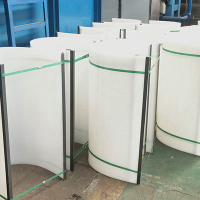 5t/H SS316 Máy khoan bùn Băng tải trục vít không trục để xử lý nước thải nhuộm
