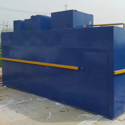 Máy móc nhà máy xử lý nước thải công nghiệp SS304 MBR MBBR 100m3 / D Thân thiện với môi trường