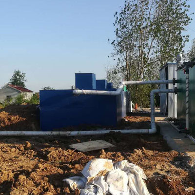 Máy móc nhà máy xử lý nước thải công nghiệp SS304 MBR MBBR 100m3 / D Thân thiện với môi trường