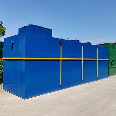 Máy móc nhà máy xử lý nước thải công nghiệp SS304 MBR MBBR 100m3 / D Thân thiện với môi trường