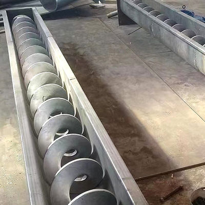 Tùy chỉnh Băng tải trục vít không trục 304SS Băng tải xoắn ốc không trục