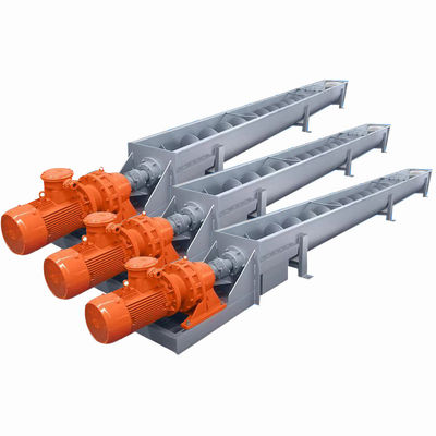 Điều chỉnh tốc độ Băng tải trục vít bằng thép không gỉ Băng tải xoắn ốc 12t/H
