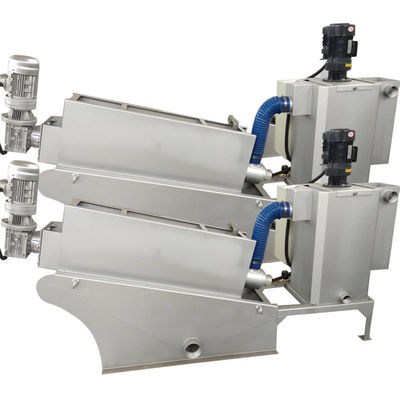 Máy ép bùn trục vít 304SS 316SS Thiết bị xử lý nước thải 20m3 / H