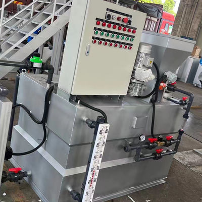 Hệ thống định lượng polymer có thể tùy chỉnh Đơn vị chuẩn bị polymer 250L-10000L