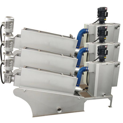 Xử lý nước thải Máy khử nước bùn Máy ép trục vít đa năng 1-2500kgs / H