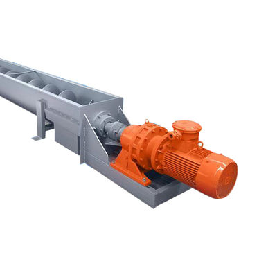 Băng tải trục vít khử nước bùn SUS304 để vận chuyển cát vôi nghiền than