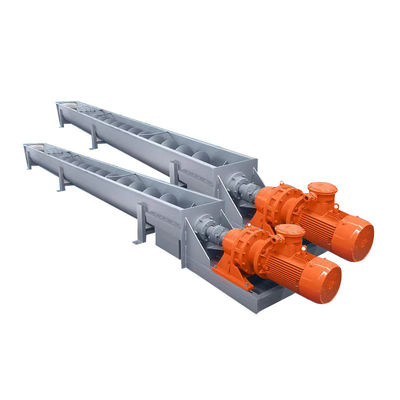 Băng tải trục vít khử nước bùn SUS304 để vận chuyển cát vôi nghiền than