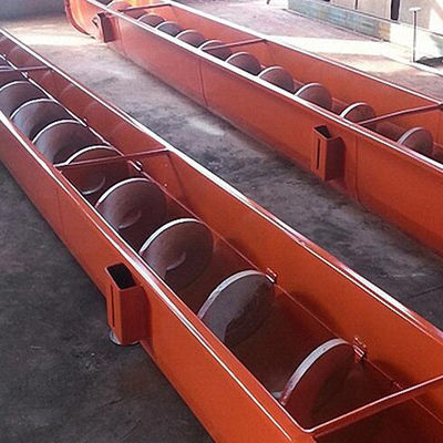 Băng tải trục vít khử nước bùn SUS304 để vận chuyển cát vôi nghiền than