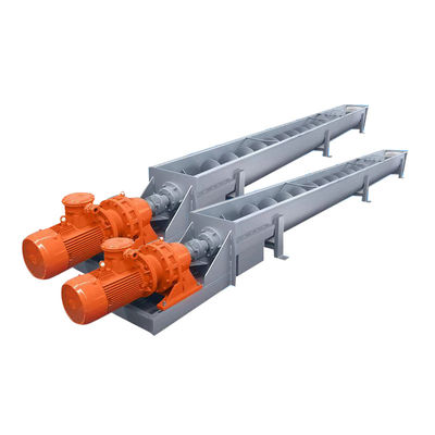 Băng tải xoắn ốc không trục bằng thép carbon Tốc độ có thể điều chỉnh Tùy chỉnh 1 ~ 100m