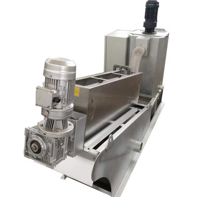 1-2500kgs / H Máy khử nước bùn Volute Máy ép trục vít đa đĩa Máy khử nước bùn