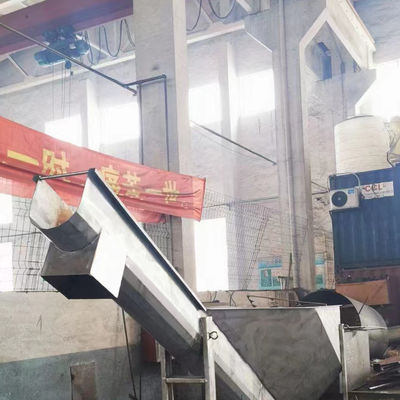 Băng tải trục vít không trục bằng thép carbon 50m3/H Băng tải xoắn ốc bằng thép không gỉ tự động