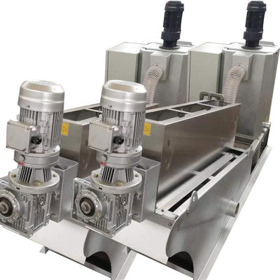 Tùy chỉnh Máy khử nước bùn Volute tự làm sạch cho nước thải đô thị