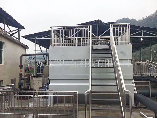 Bể xử lý nước thải màu trắng, Bộ lọc trống quay sợi