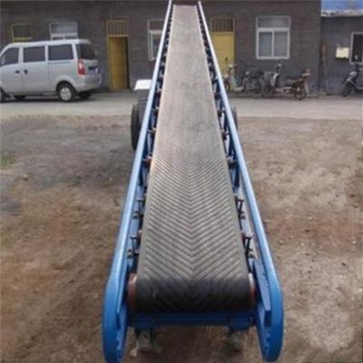 Băng tải loại bỏ thùng rác di động, Máy băng tải trục vít 500mm