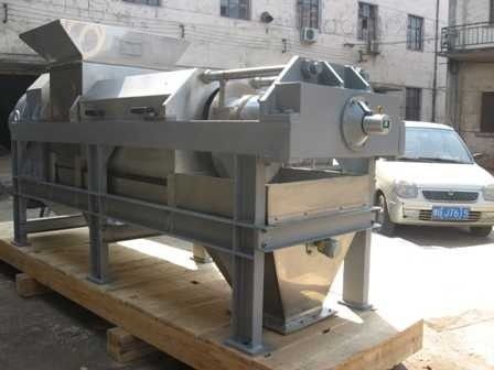 Máy ép trục vít nước thải, Máy ép trục vít khử nước nhỏ 1,2m3 / h