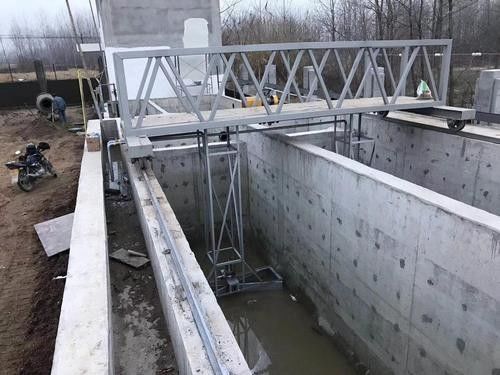 Thiết bị lắng cặn bằng kim loại hợp kim Thiết bị xử lý nước thải đô thị