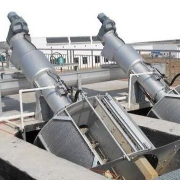Loại trống quay Màn hình thanh cơ khí Xử lý nước thải