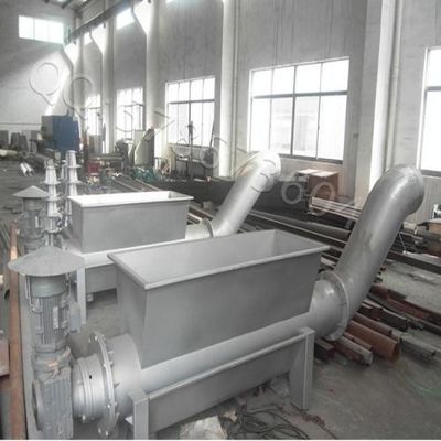 Bộ lọc ép trục vít 1,2m3 / h, Máy ép trục vít bùn 200mm