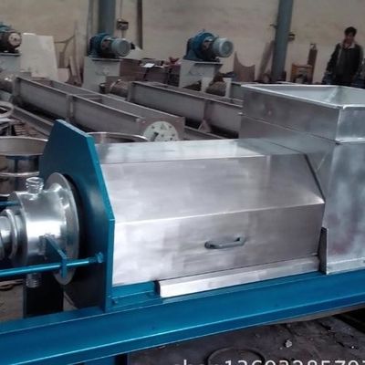 Bộ lọc ép trục vít 1,2m3 / h, Máy ép trục vít bùn 200mm
