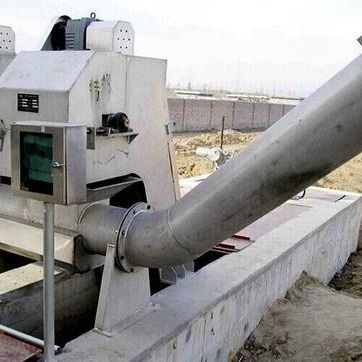 Máy ép trục vít nước thải, Máy ép trục vít khử nước nhỏ 1,2m3 / h